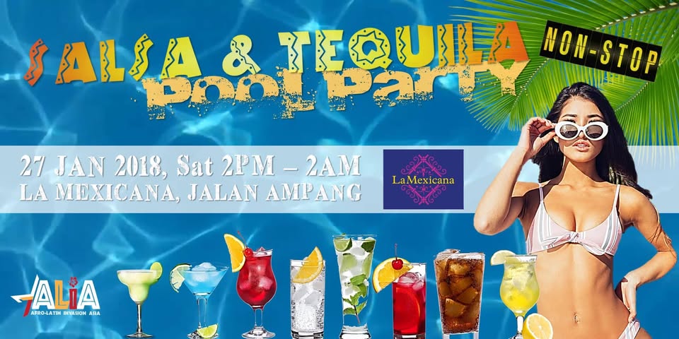 Salsa & Tequila Pool Party