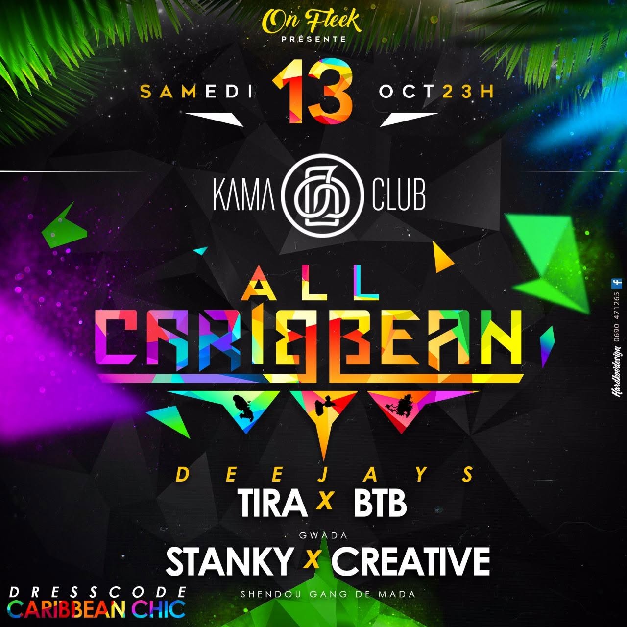 All Caribbean - Djs Tira x BTB x Stanky x Créative - Kama Club