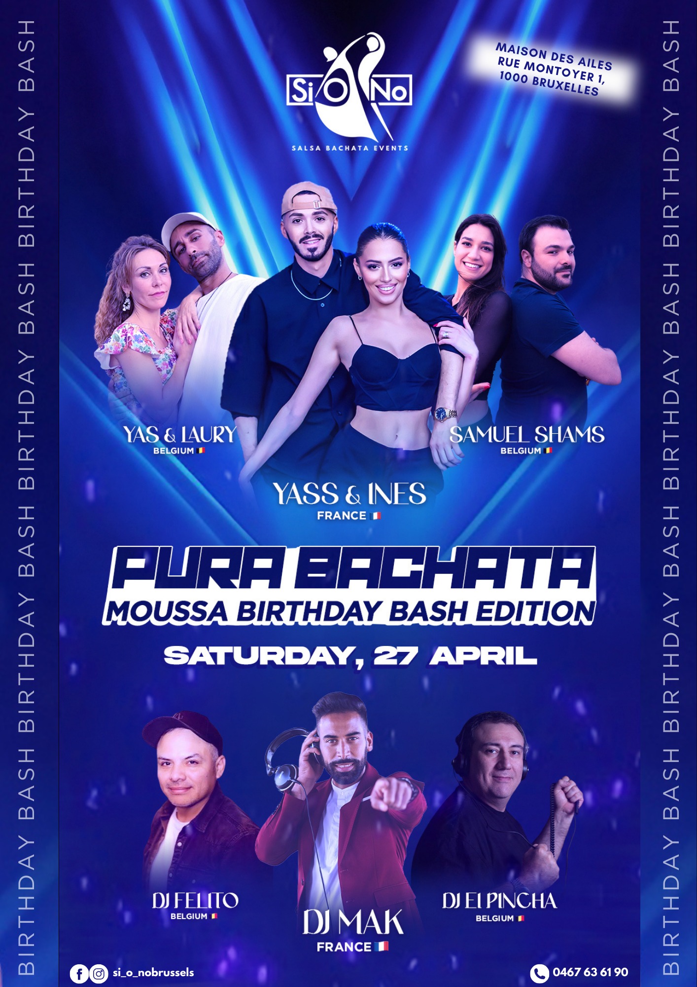 Pura Bachata x Moussa's birthday