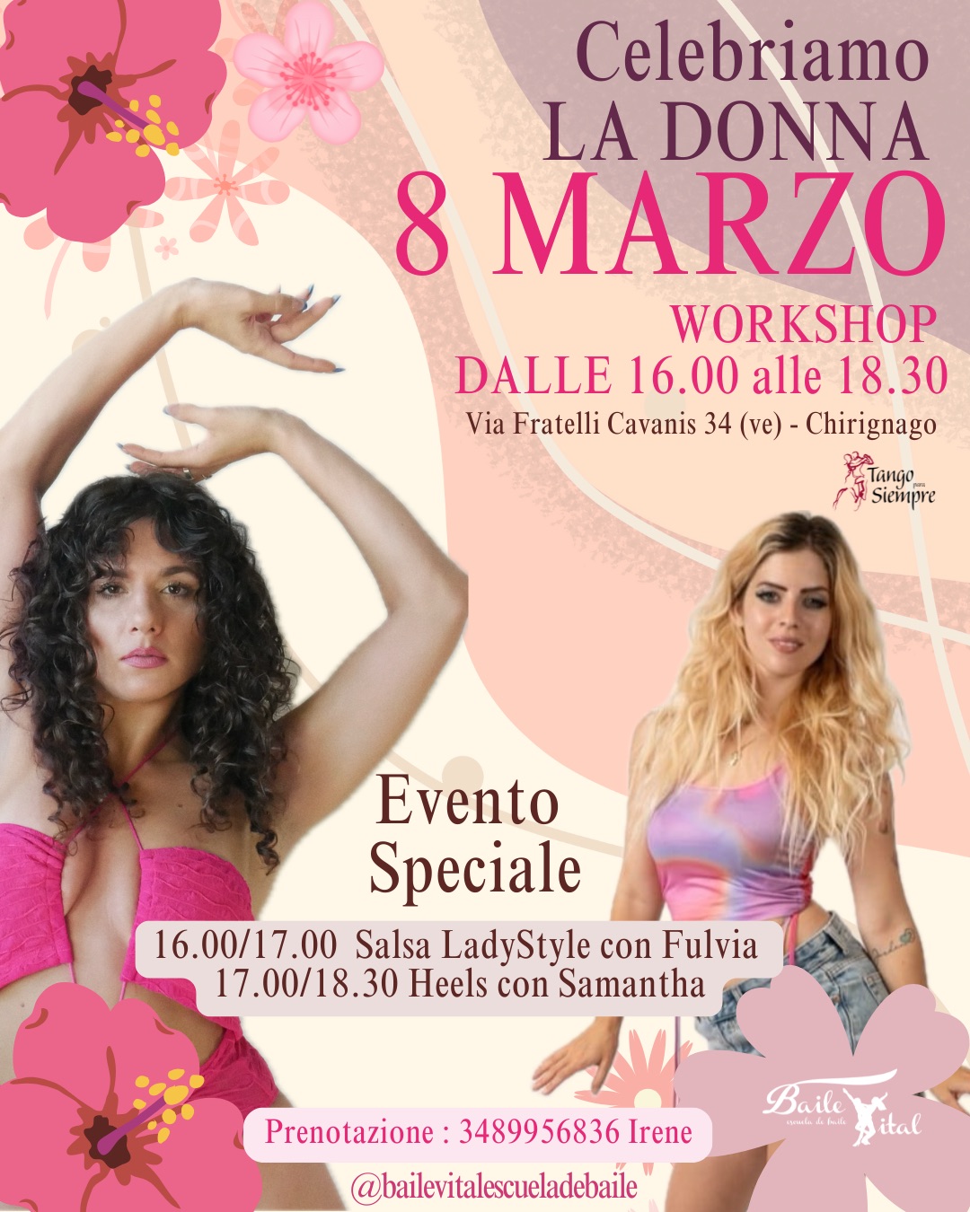 8 MARZO 🌹 STAGE FEMMINILI