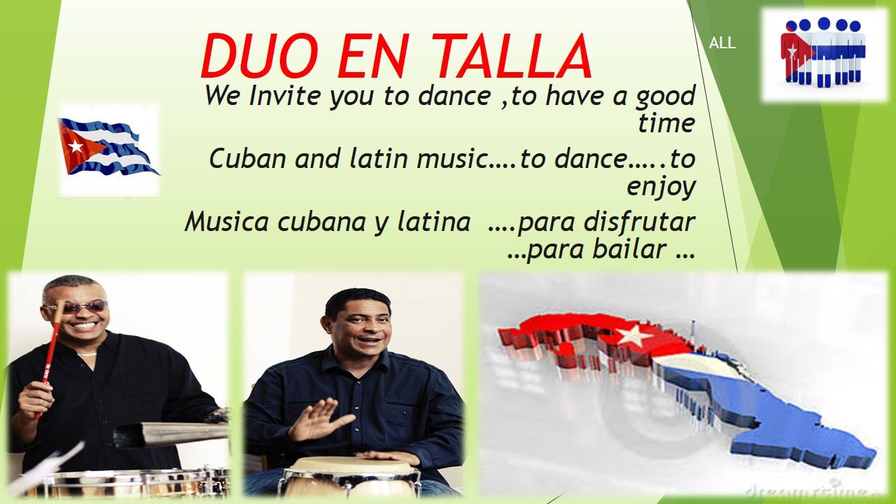 Thursday Salsa Club and GIG with Cuban Duo Ricardo and Eric from Son al Son in Mango Thu 18th August
