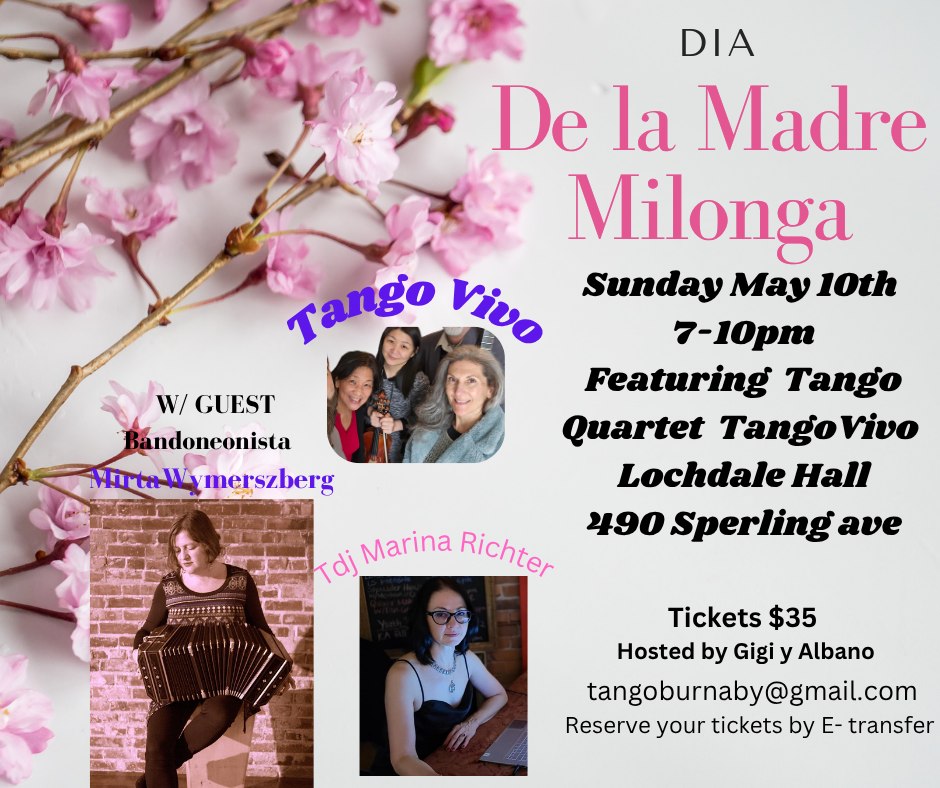 DIA DE LA MADRE MILONGA Live Music