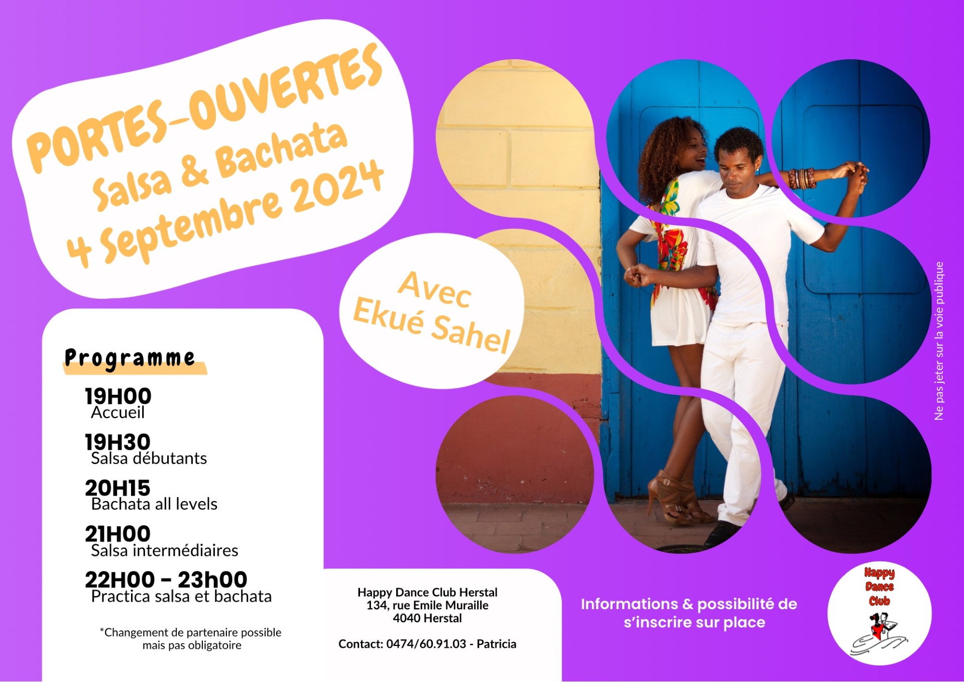 Soirée portes-ouvertes Salsa - Bachata