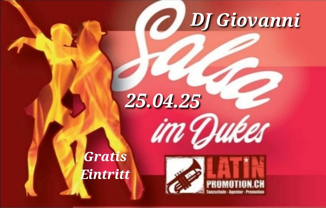 Salsa im Dukes, DJ Giovanni