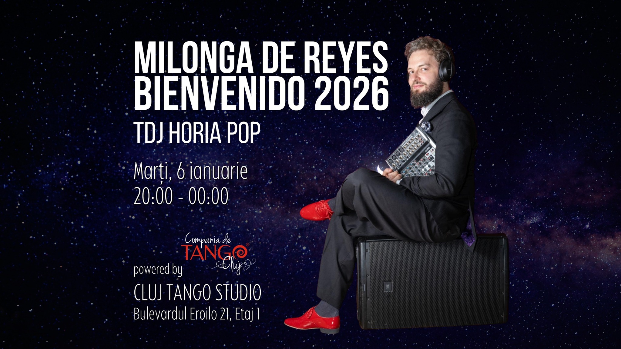 Milonga de Reyes, Bienvenido 2026