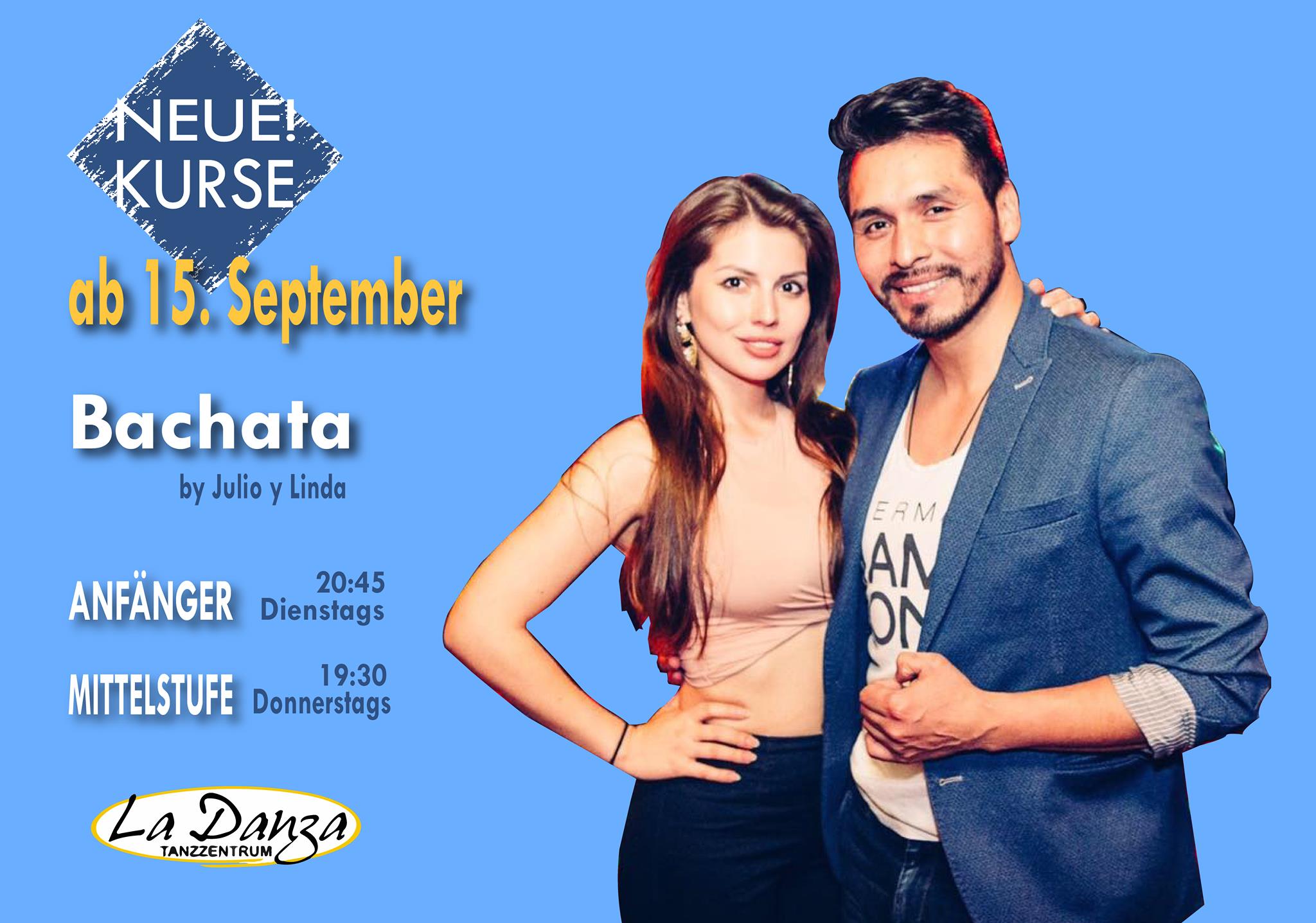 Bachata Beginner mit Julio & Linda