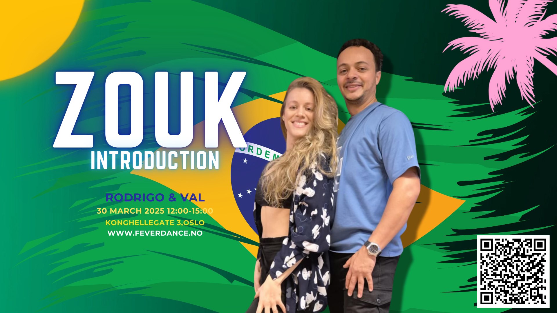 3h Zouk Crash Course with Val & Rodrigo 30.03.2025