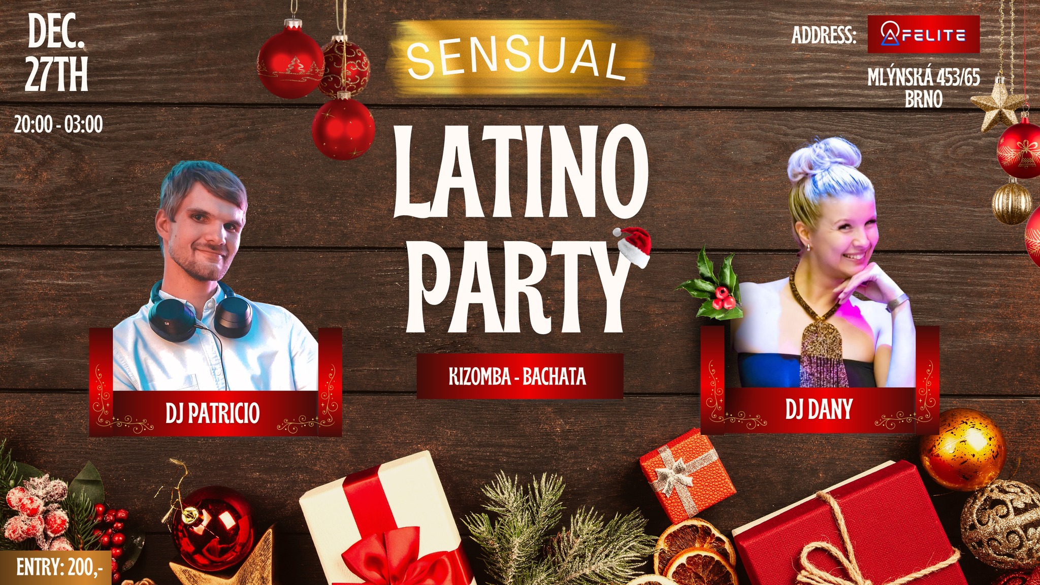 Felite Sensual Latino Night Dj Dany , Dj Anna