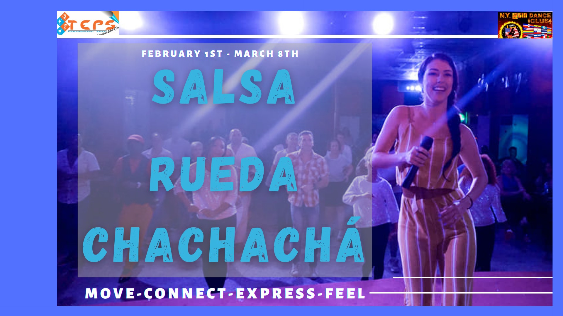 Six Weeks of "Salsa, ChaChaChá and Lady Styling lessons"