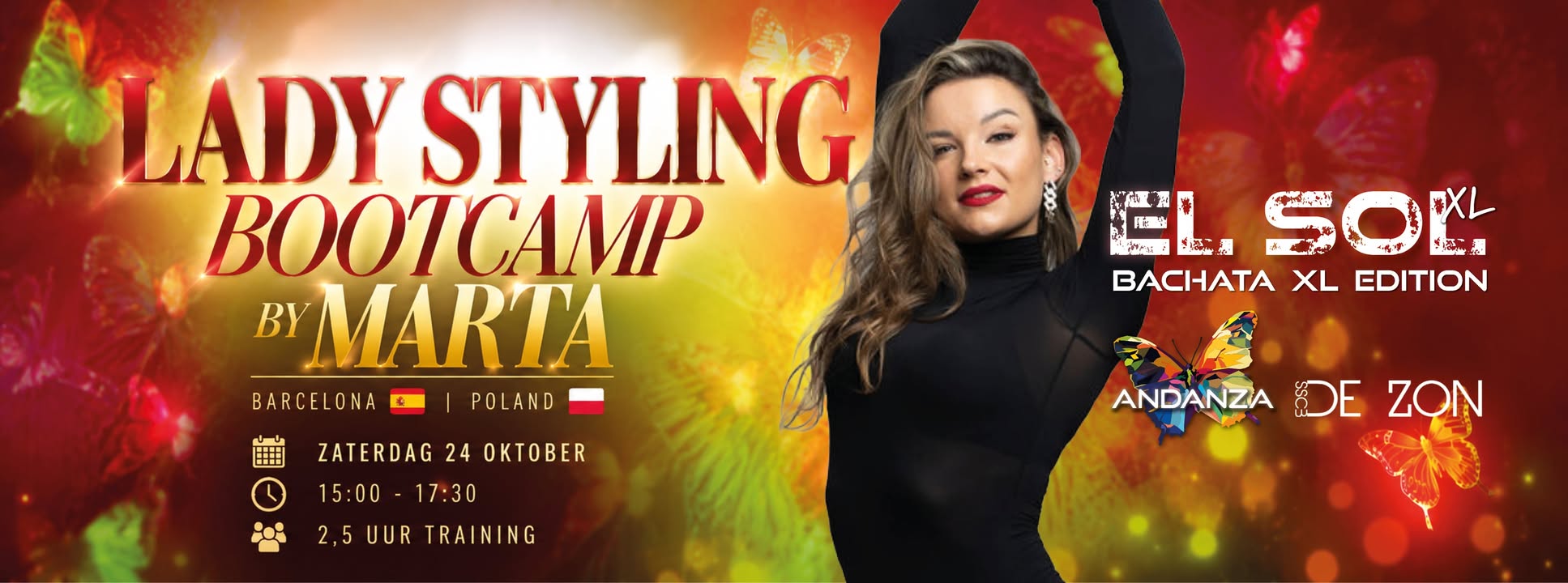 💃 Marta Lipska Ladies Styling Bootcamp El Sol XL Bachata 24 October