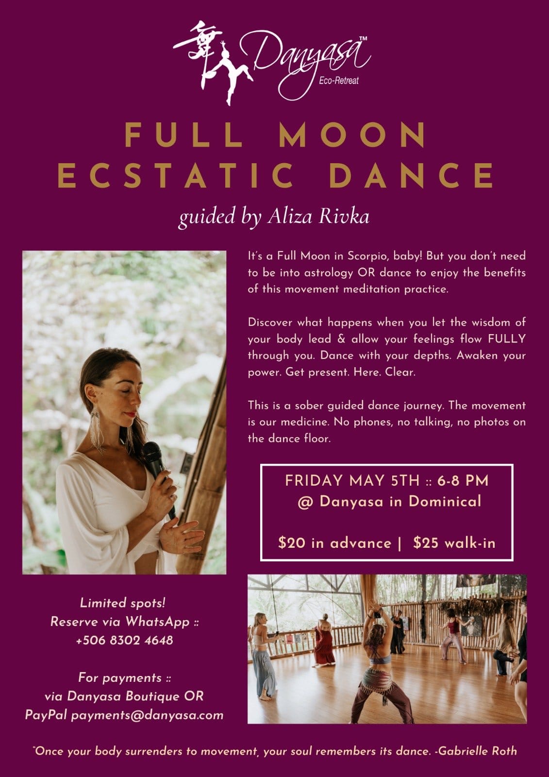 Full Moon Ecstatic Dance