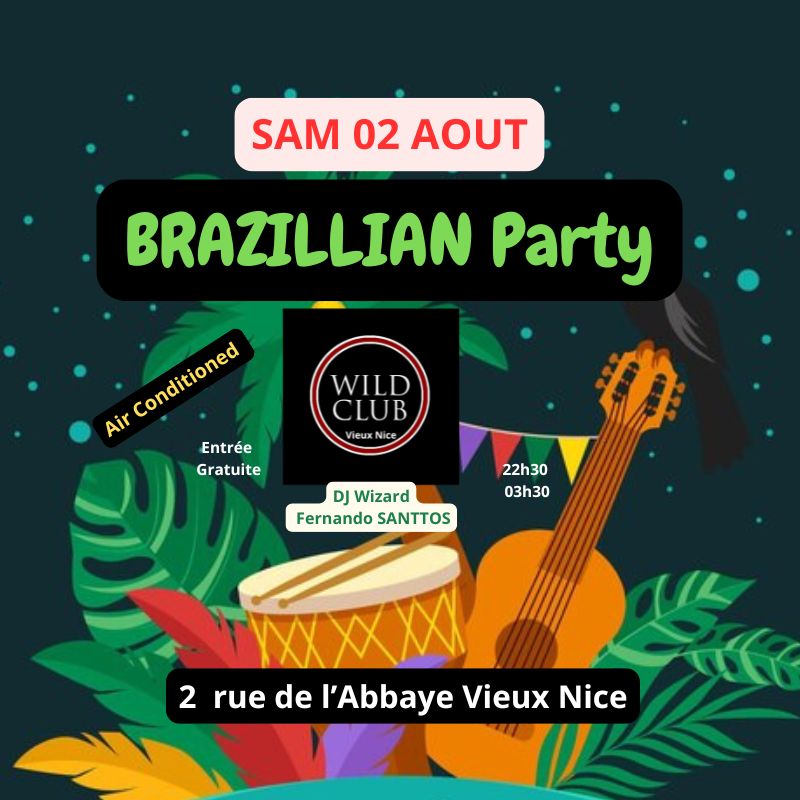 Soirée BRAZILLIAN Party🎶🔥🥳