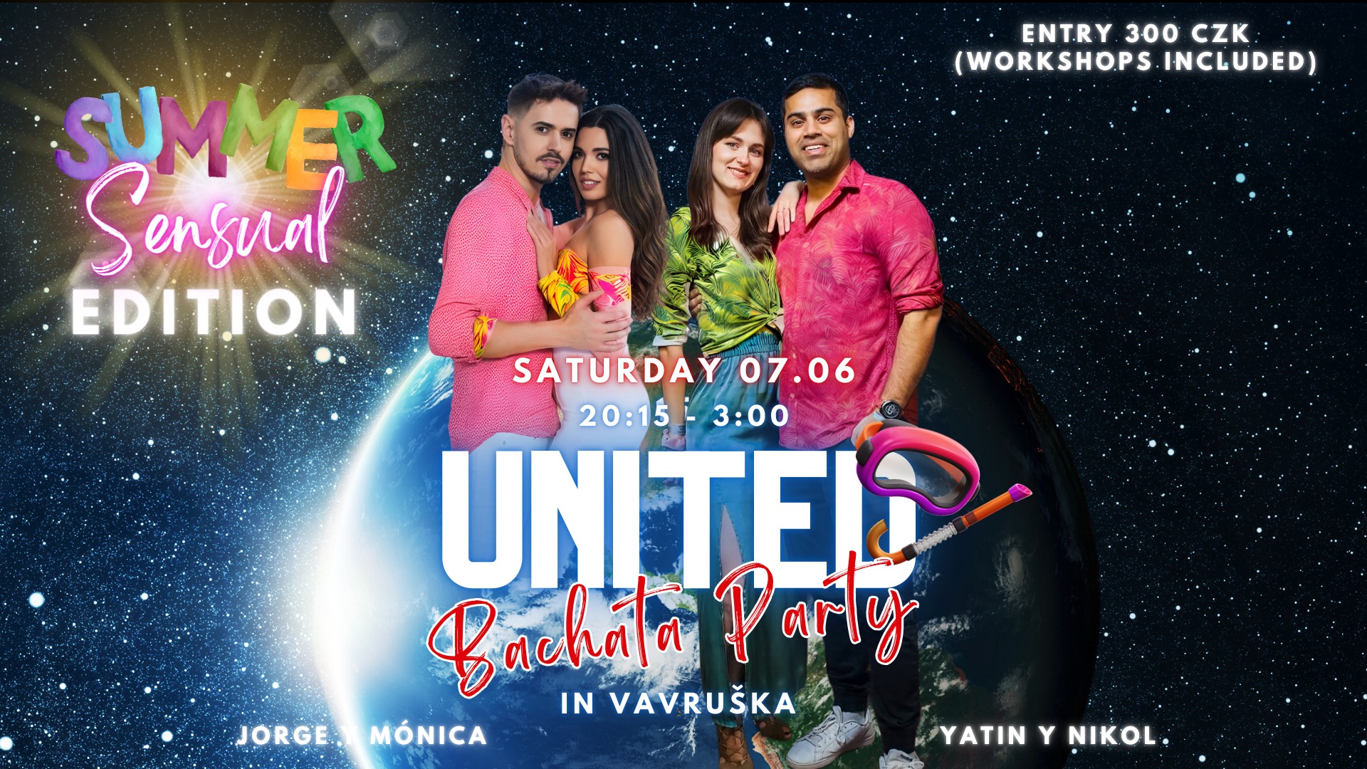 UNITED 🤿 Bachata Party - Summer Sensual Edition