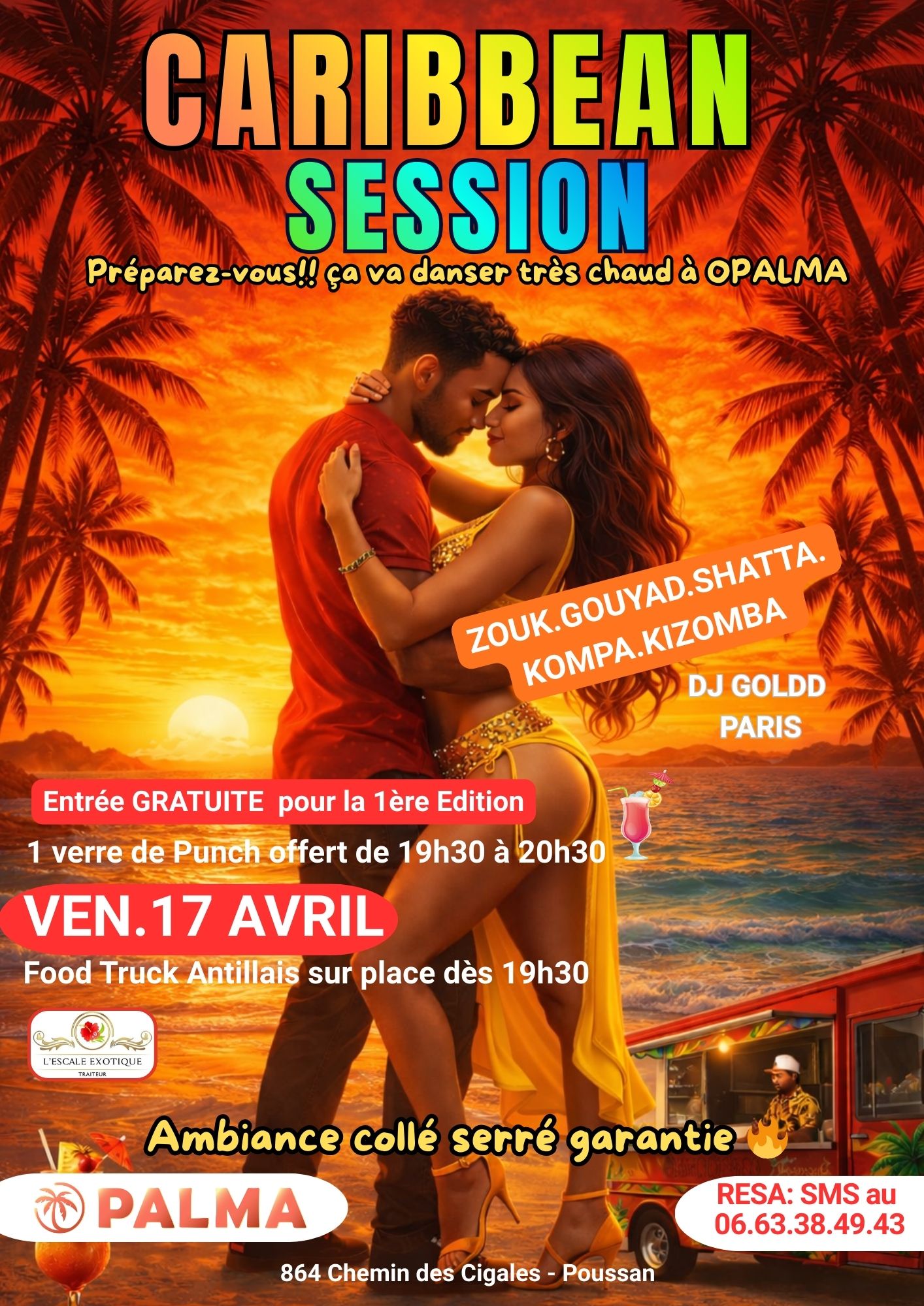CARIBBEAN SESSION - La Soirée Antillaise