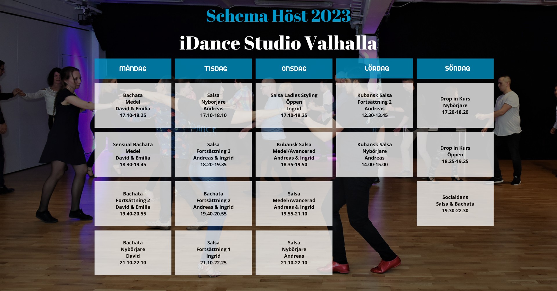 Öppethus - Gratis prova på Salsa Bachata Kizomba