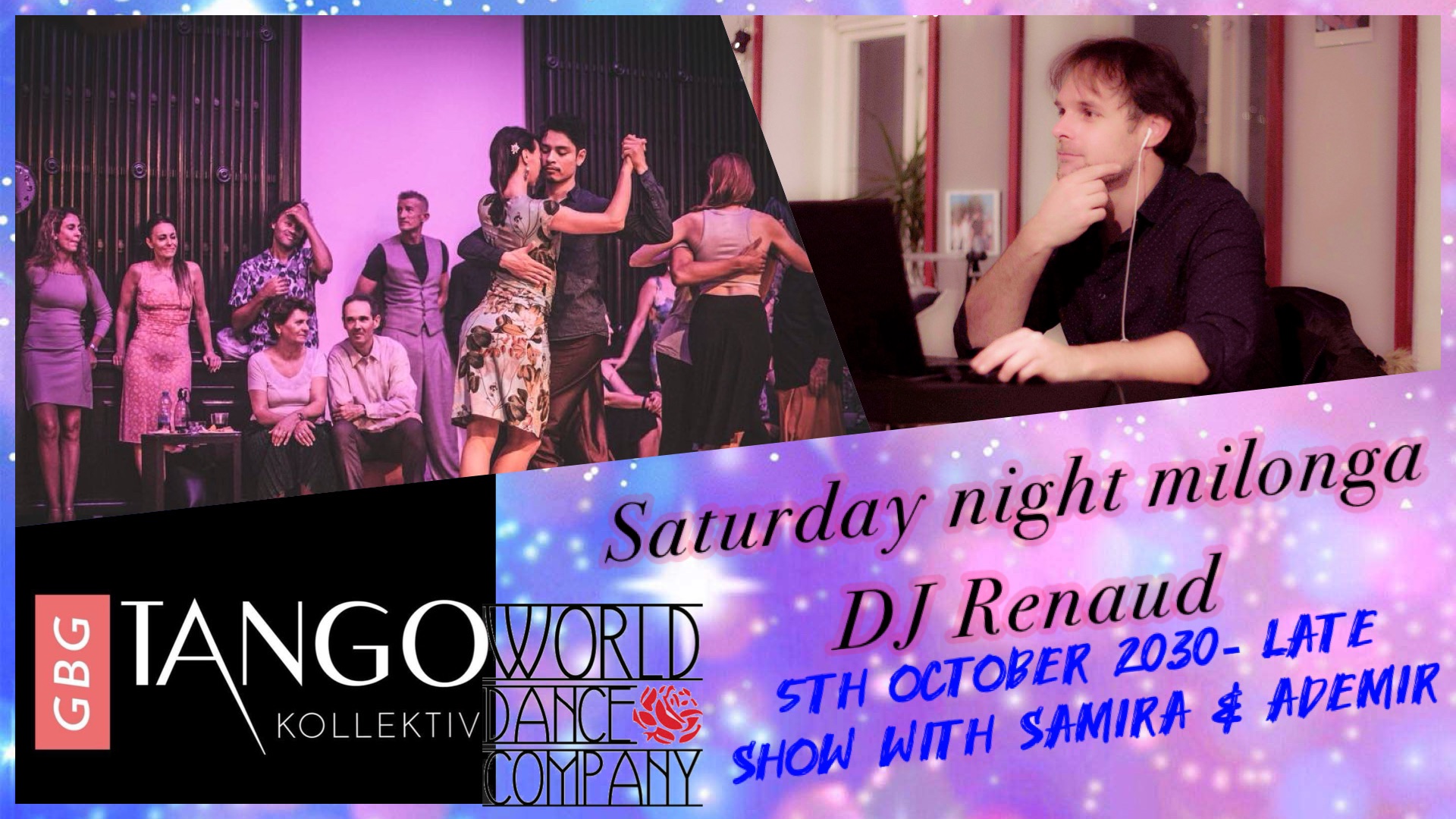 Saturday Night milonga with DJ Renaud+ Show