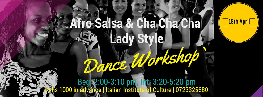Afro Salsa & Cha Cha Cha Lady Style Dance Workshop