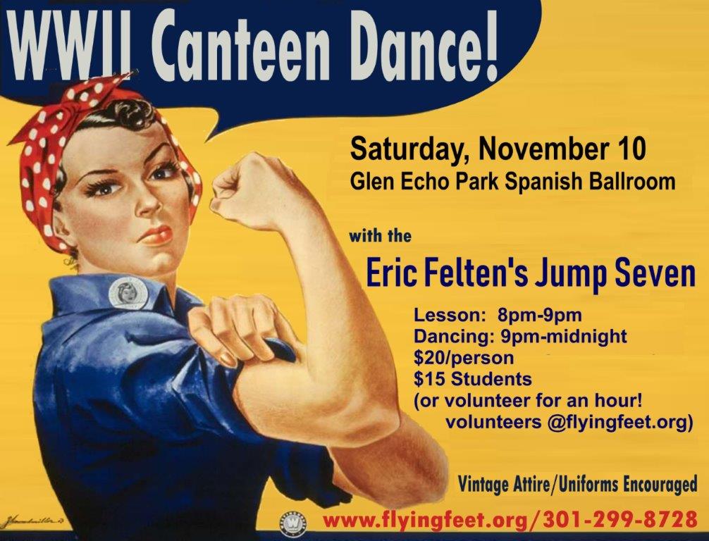 WWII Canteen Dance with Eric Felten's Jump Seven