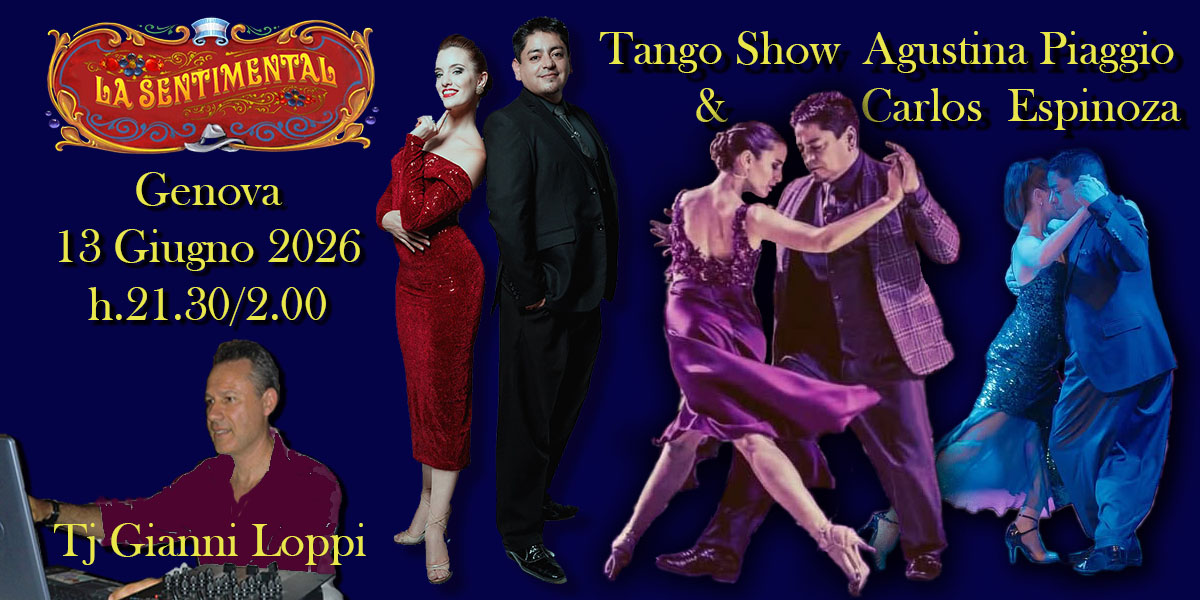 Milonga con Show - Agustina Piaggio & Carlos Espinoza