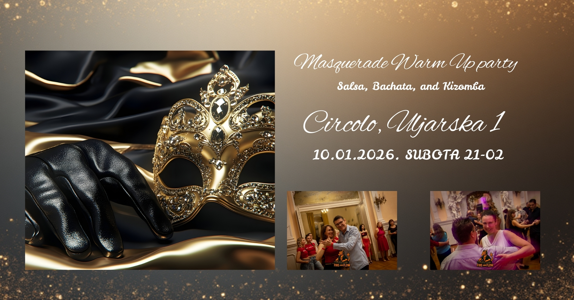 Fire & Flow open Masquerade party