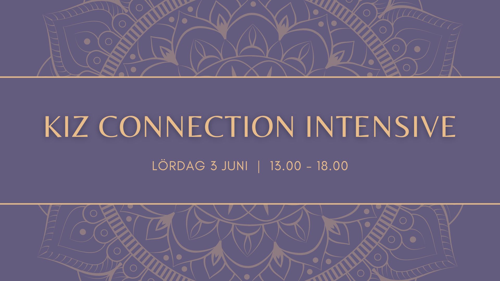 Kiz Connection Intensive - 3 juni
