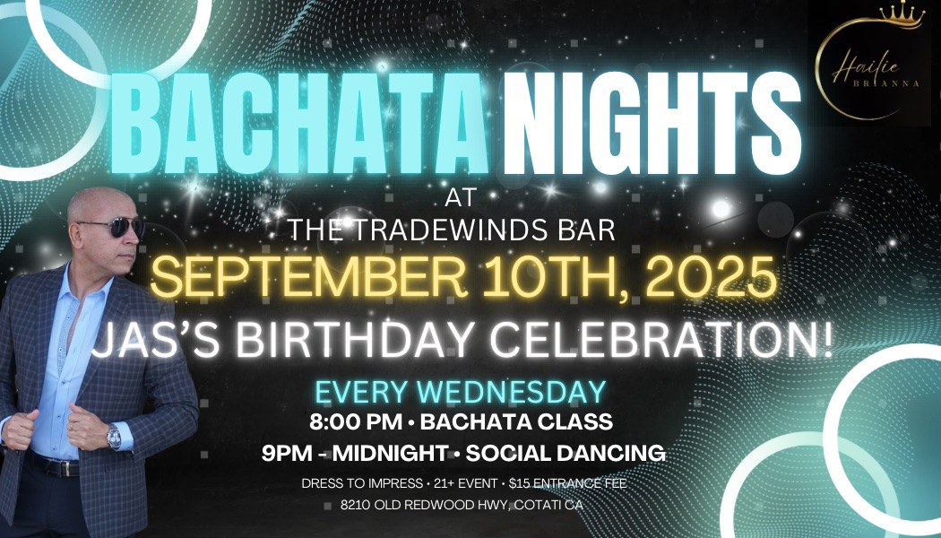 BACHATA NIGHT @ TRADEWINDS BAR!
