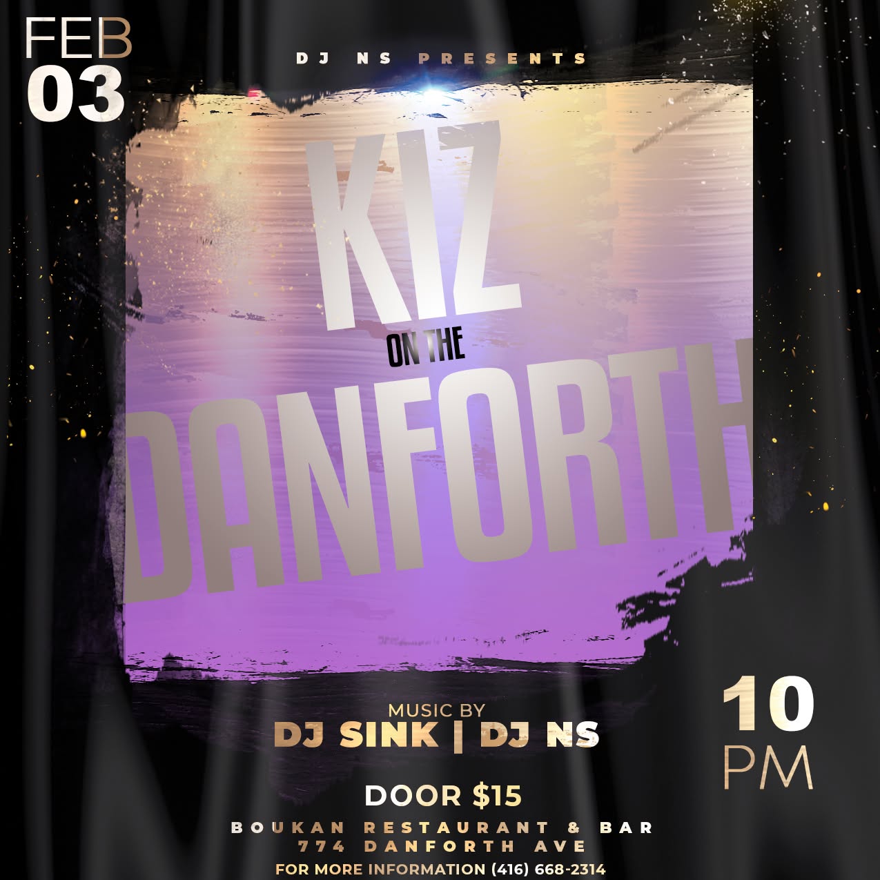 Kiz On The Danforth w DJ SINK