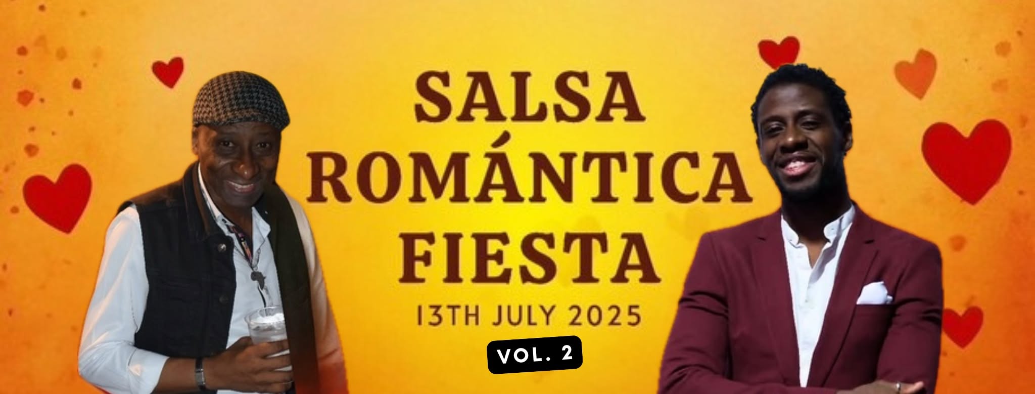 The Salsa Romantica Fiesta by DJ Mani & Tamba ★ Sunday 13th July ★ 12:45pm 6pm ★ Nottingham