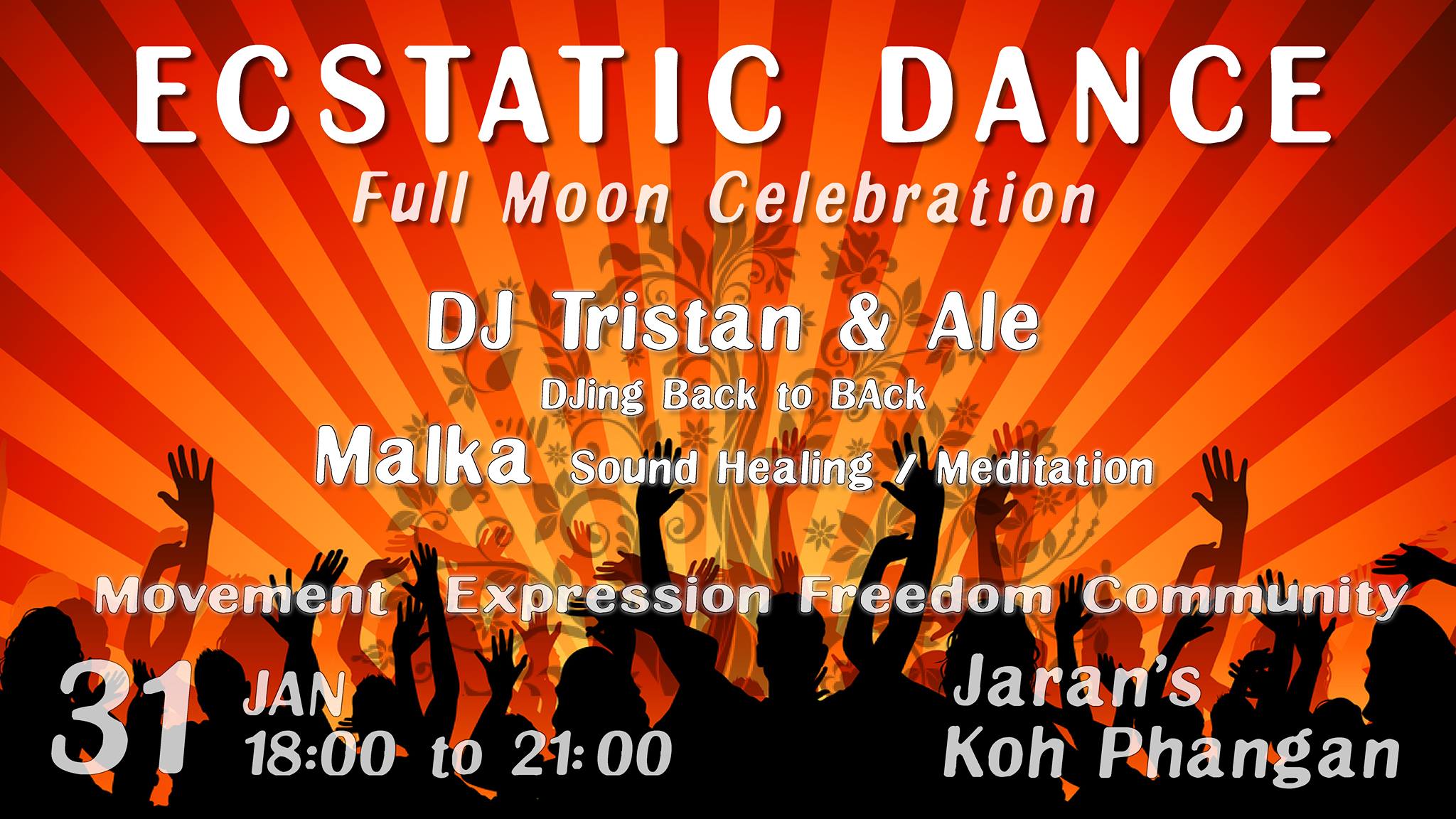 Ecstatic Dance - Koh Phangan - Full Moon