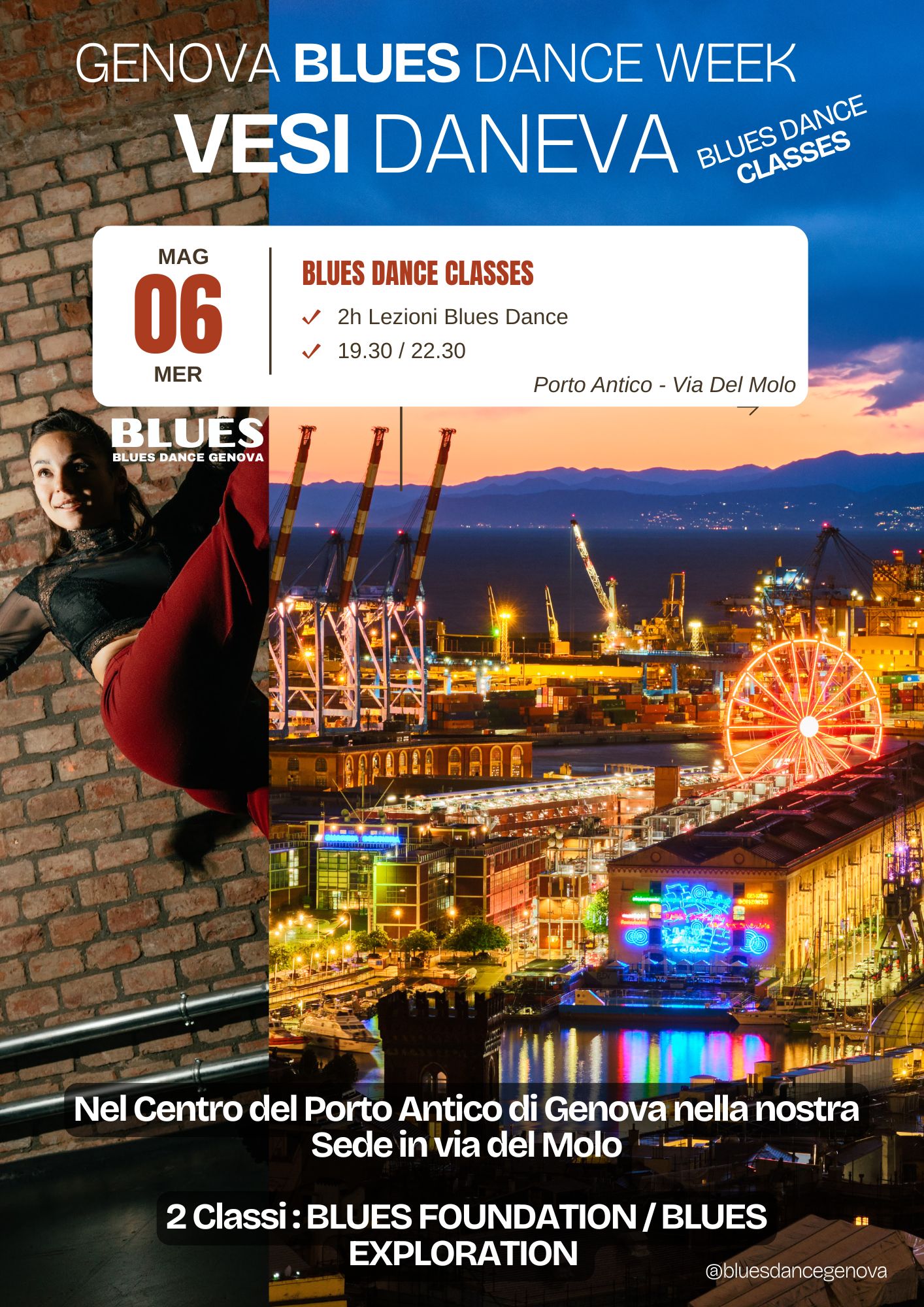 WorkShop Blues Dance Vesi Daneva