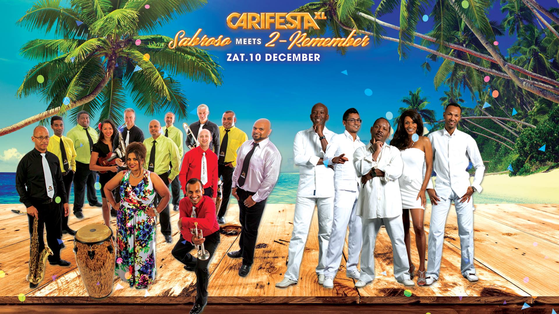 Carifesta XL: Sabroso & 2-Remember!