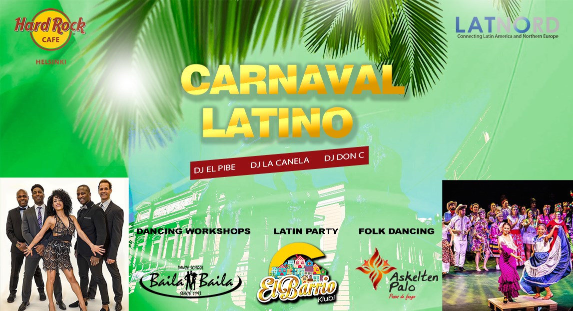 Carnaval Latino at Hard Rock Cafe Helsinki on 19.09.2020