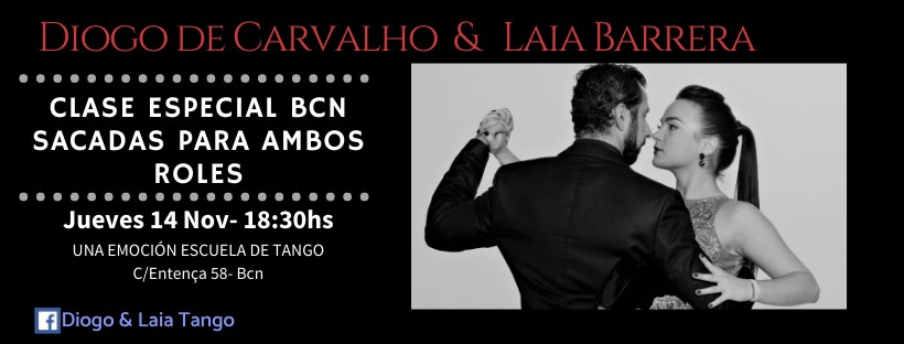Diogo & Laia Clase especial de sacadas para ambos roles- Bcn