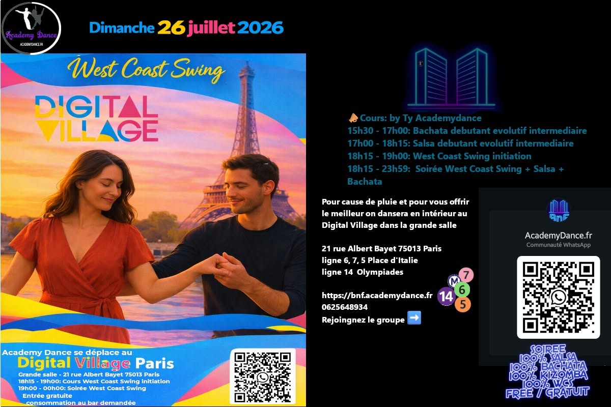 Estrella de la BnF 2026: Dimanche cours et danse
