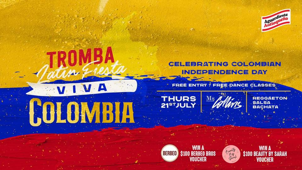 Tromba Latin Fiesta • VIVA COLOMBIA at Ms Collins