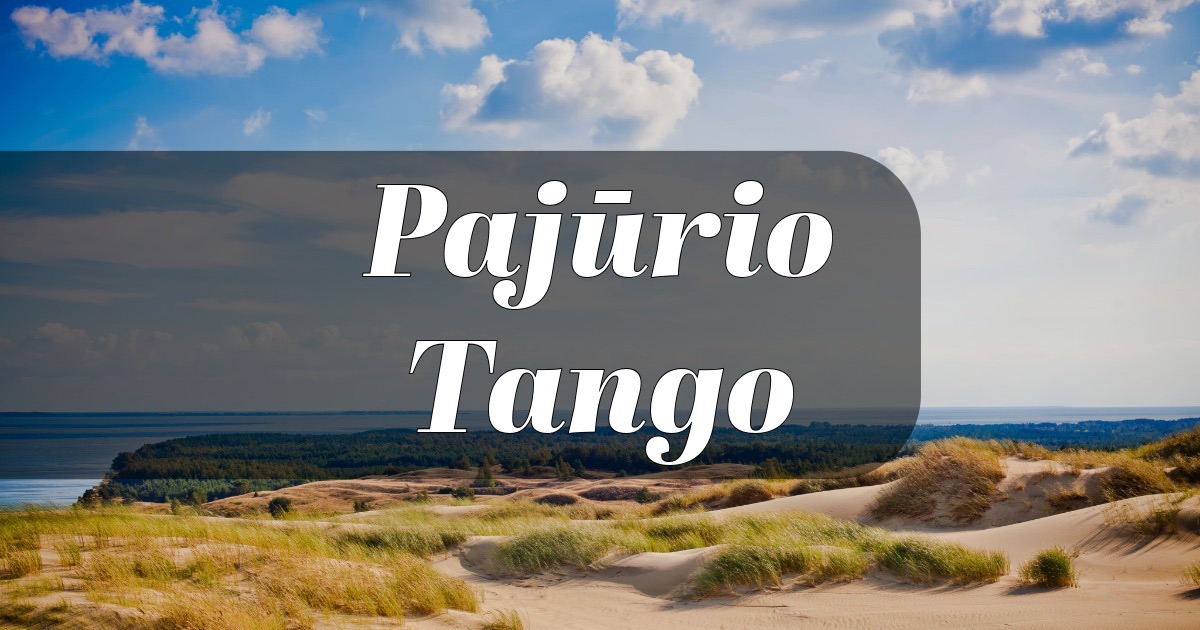 Argentinietiško Tango Šokio Pamokos Klaipėda #23