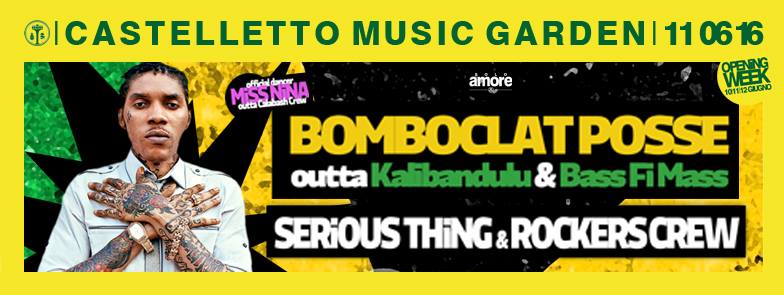 PartyTunUp ♛ Bomboclat Posse, Serious Thing, Rockers Crew Castelletto Opening Week