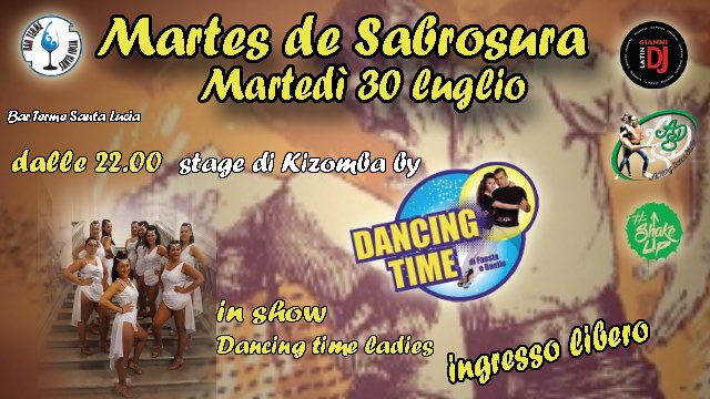 Martes De Sabrosura - 30.07.19