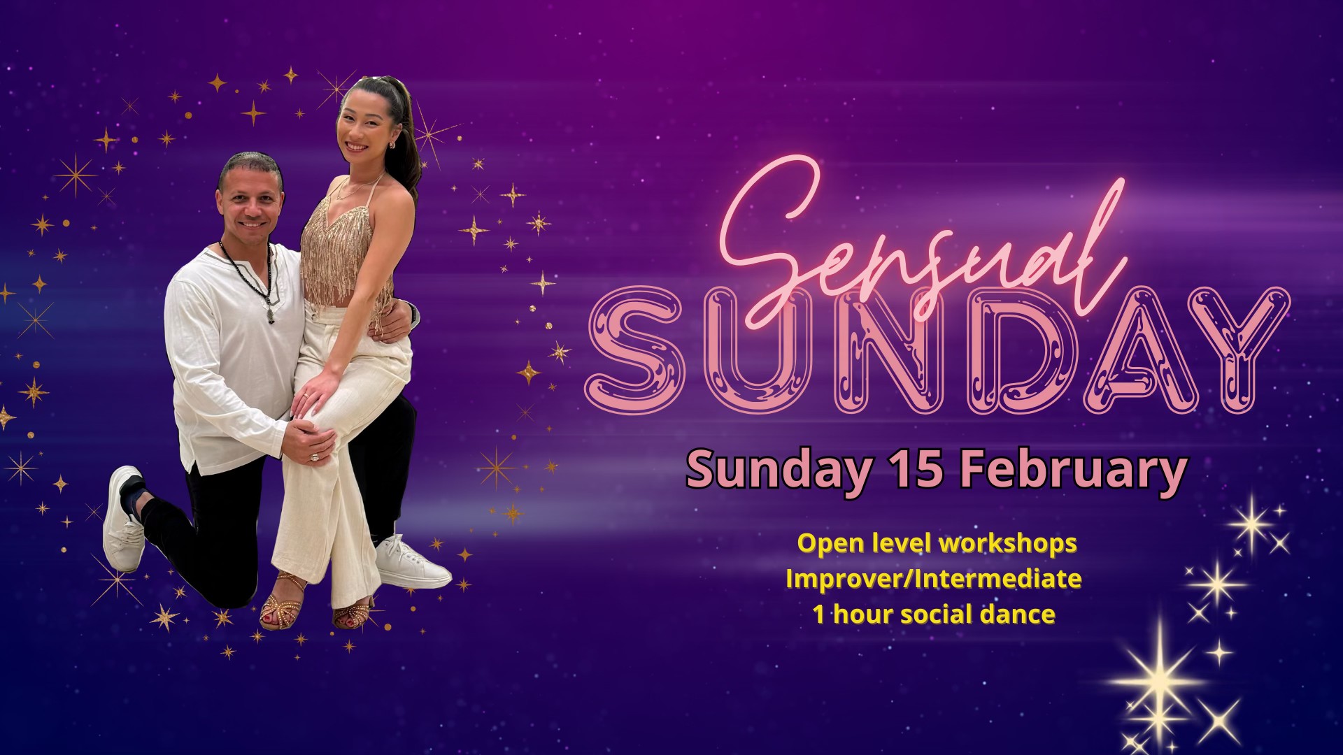 Sensual Sunday - bachata workshops w Hany & Sofie 15 2