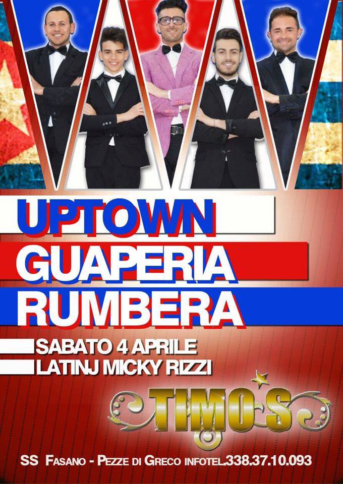 TIMO'S CLUB...IL SABATO DEL CARIBE