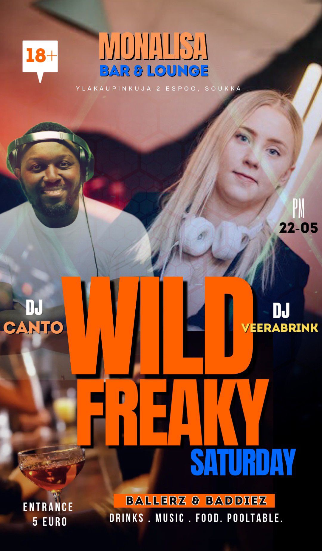 WILD FREAKY SATURDAY PARTY