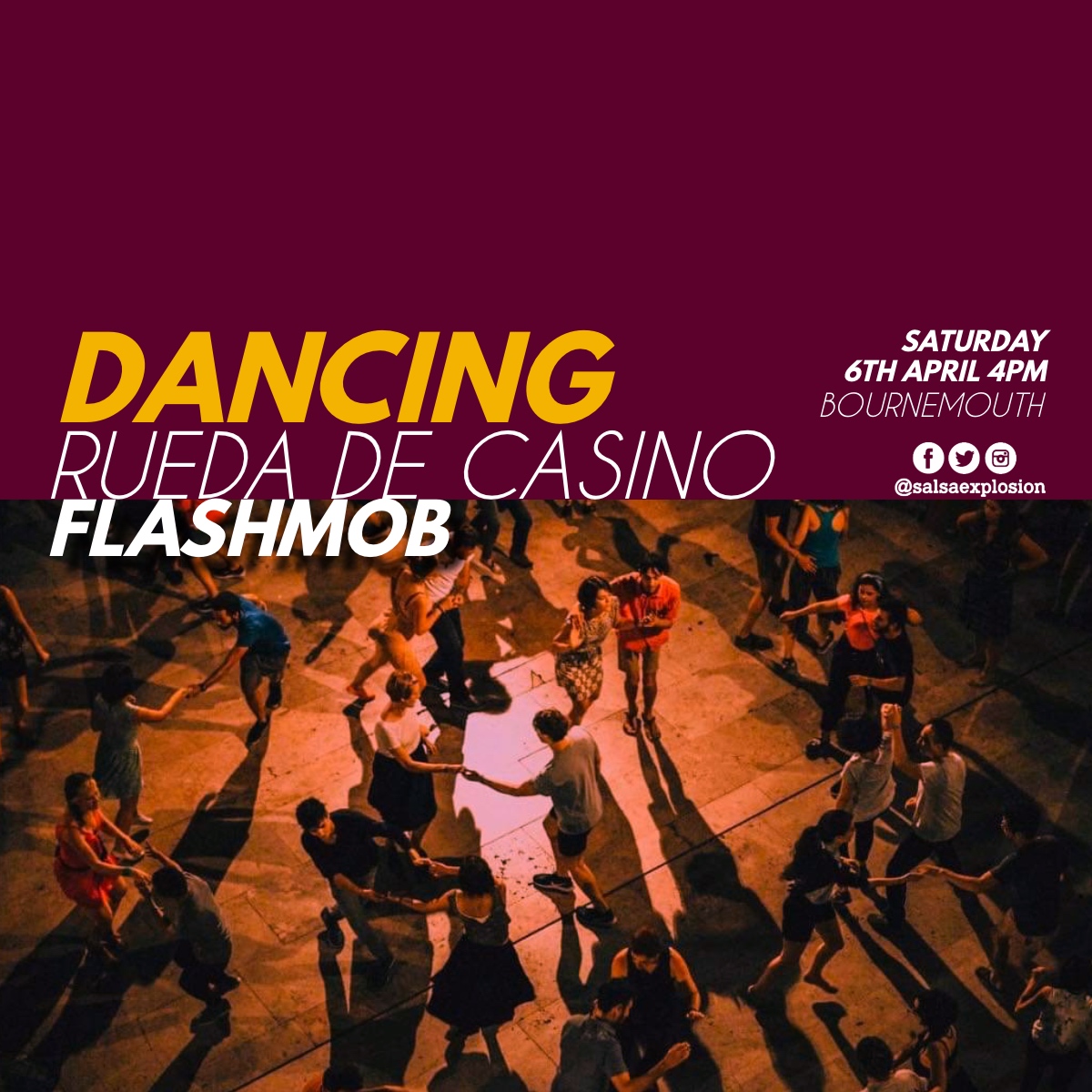 Rueda De Casino FLASHMOB International! The 10th Year Anniversary, Bournemouth
