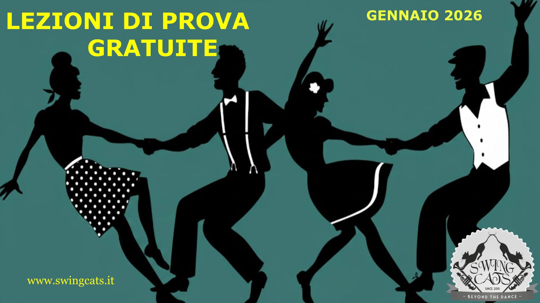 Presentazione Nuovi Corsi Swing Cats - Gennaio 2026