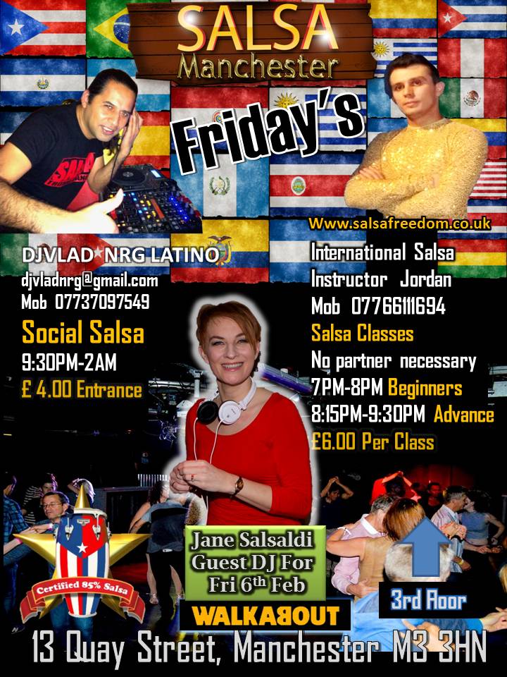 Salsa Manchester at the Walkabout with Special Guest