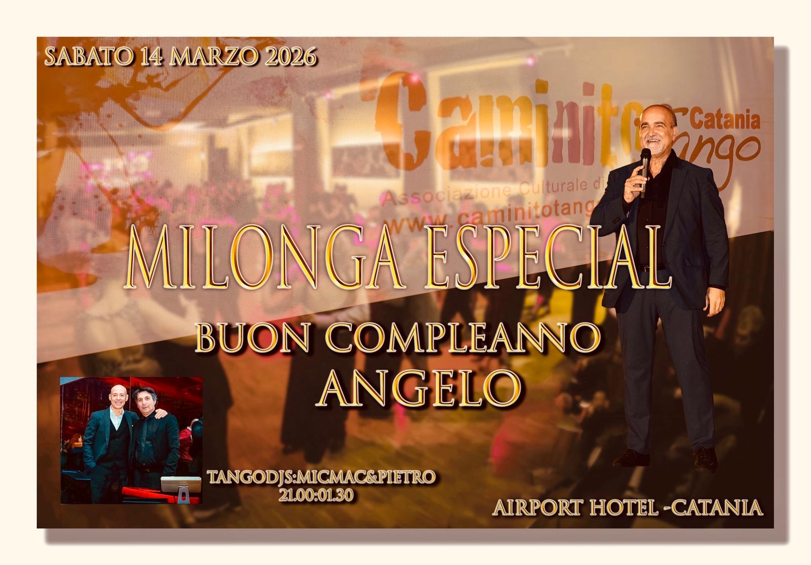 Catania Airport Hotel - MILONGA ESPECIAL EDICIÓN del CUMPLE❗️ 21:00 alle 2:00