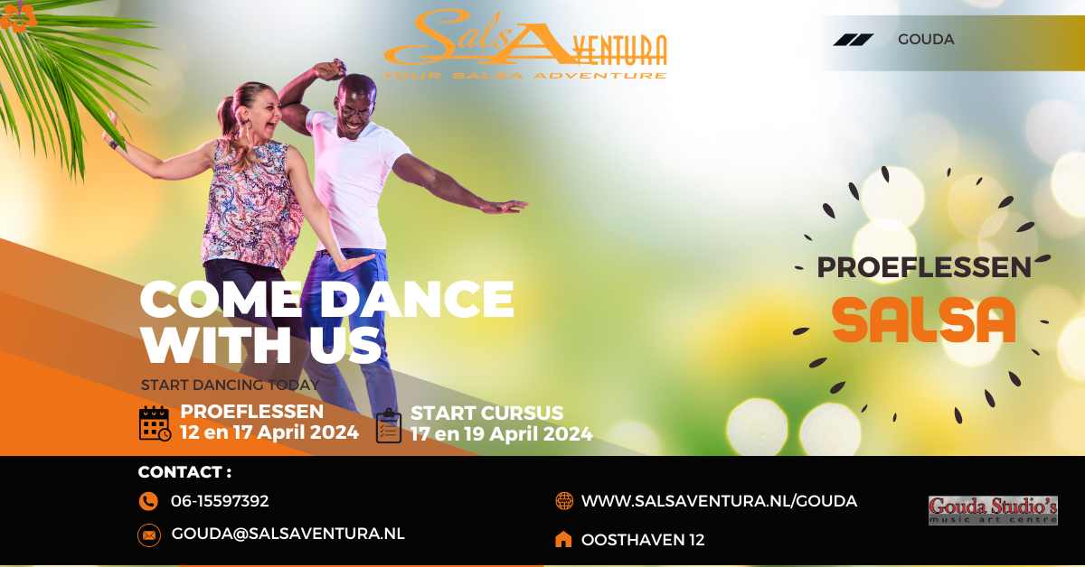 Proeflessen Salsa 12 & 17 April Gouda
