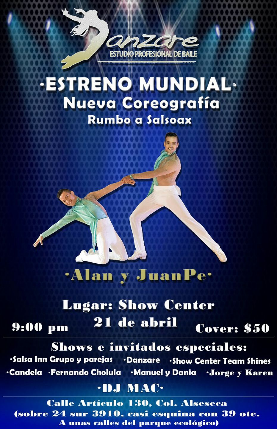 Estreno Mundial Coreografía JuanPe y Alan