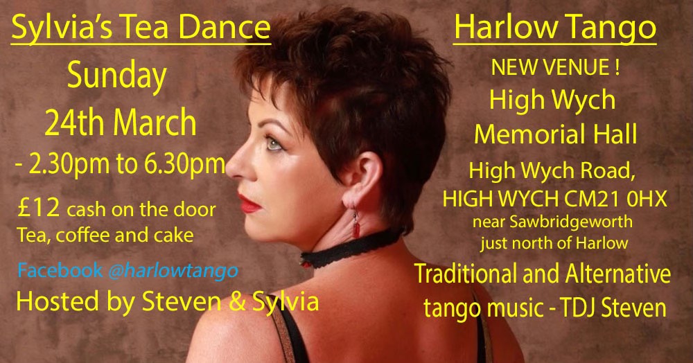 Sylvia's Tea Dance - NEW VENUE! - February 2024