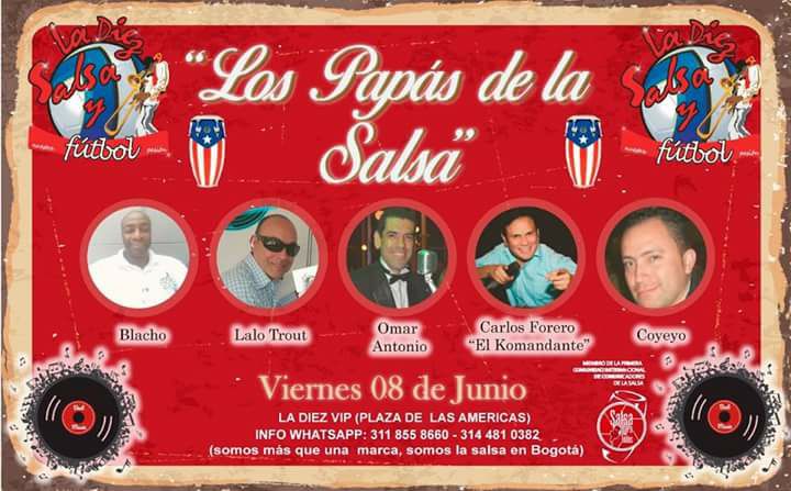 LOS PAPÁS DE LA SALSA