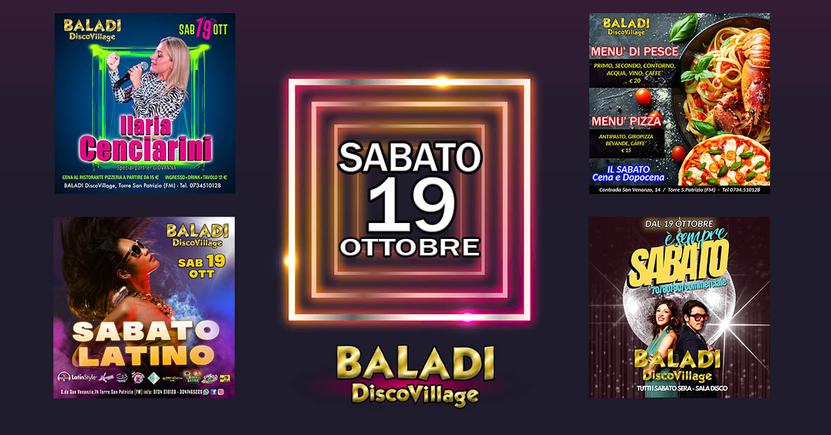 IL SABATO DEL BALLO Liscio Latino Disco e Ristorante